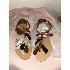Women’s Chestnut Sandals Size 7 1/2 Sheikh